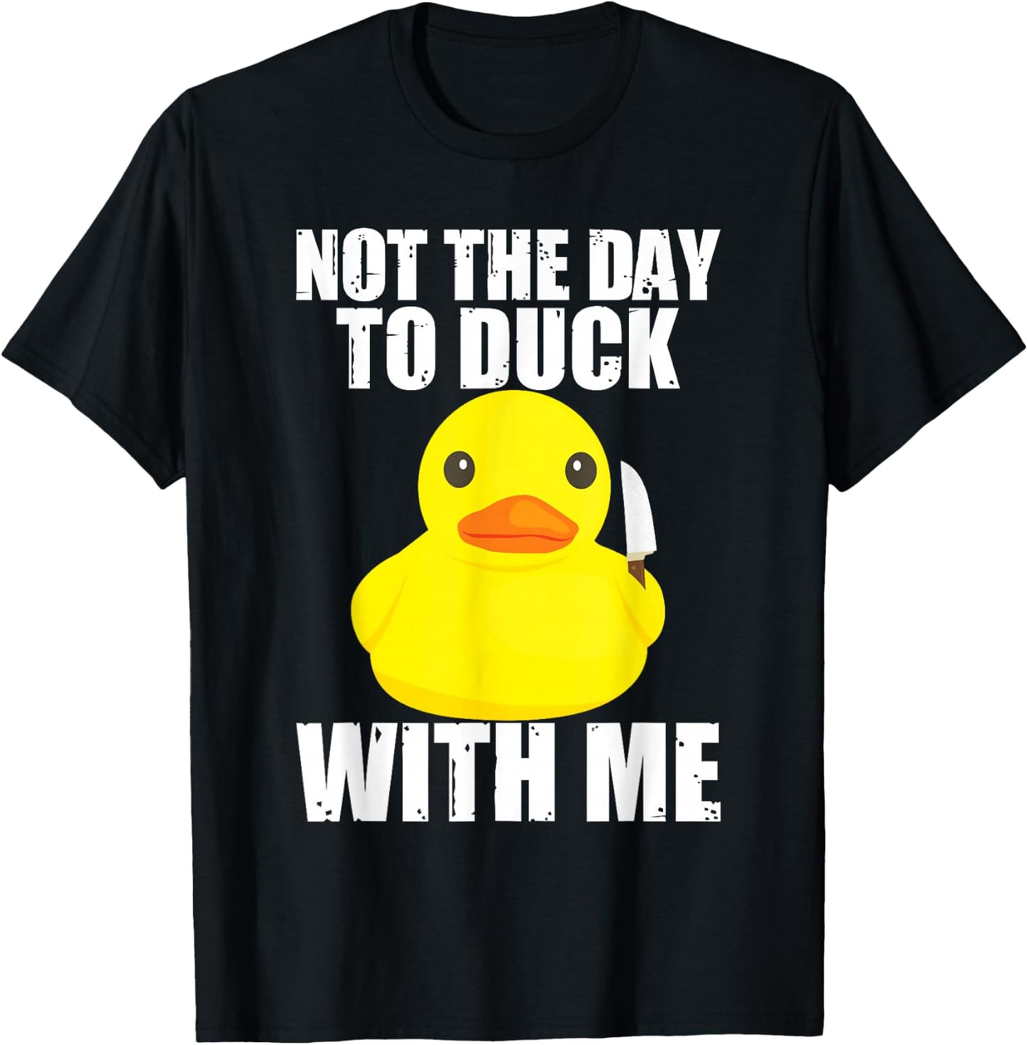 Rubber Duck Rubber Ducky Rubber Duckie T-Shirt - T-Shirt | Black