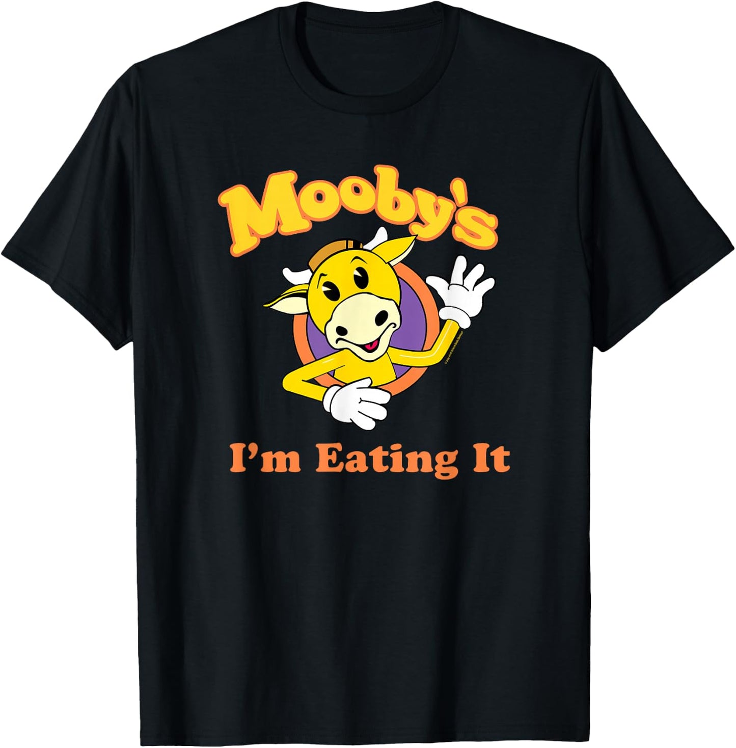 Jay & Silent Bob Mooby's Mascot Wave I'm Eating It T-Shirt - T-Shirt | Black
