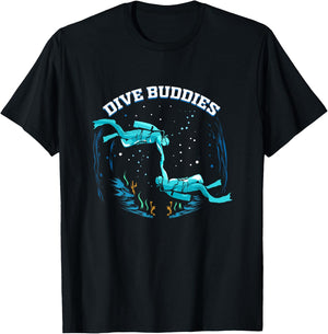 Scuba Dive Buddy for Diver Scuba Diving Friend Dive Buddies T-Shirt - T-Shirt | Black