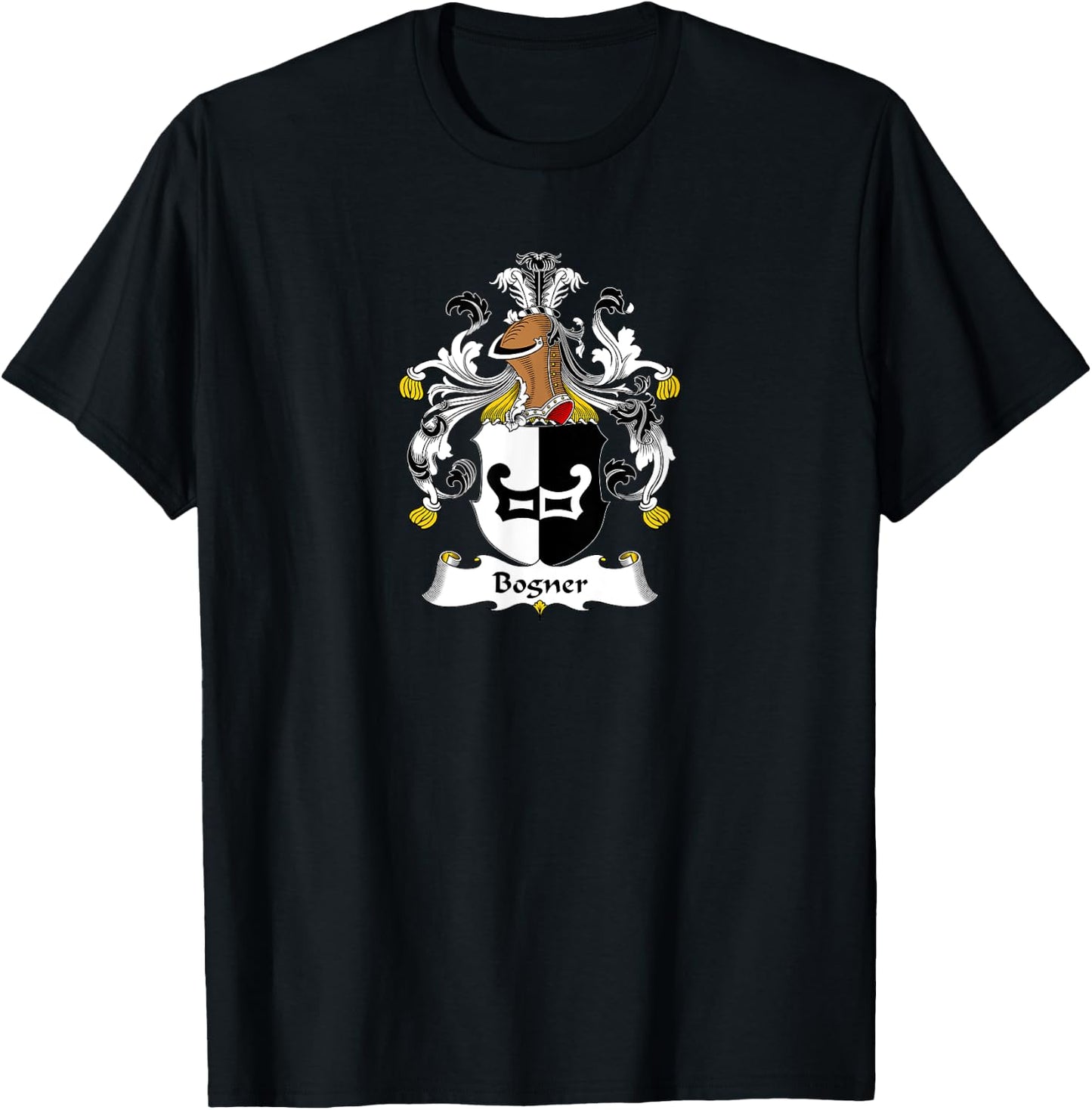Bogner Coat of Arms - Family Crest T-Shirt - T-Shirt | Black