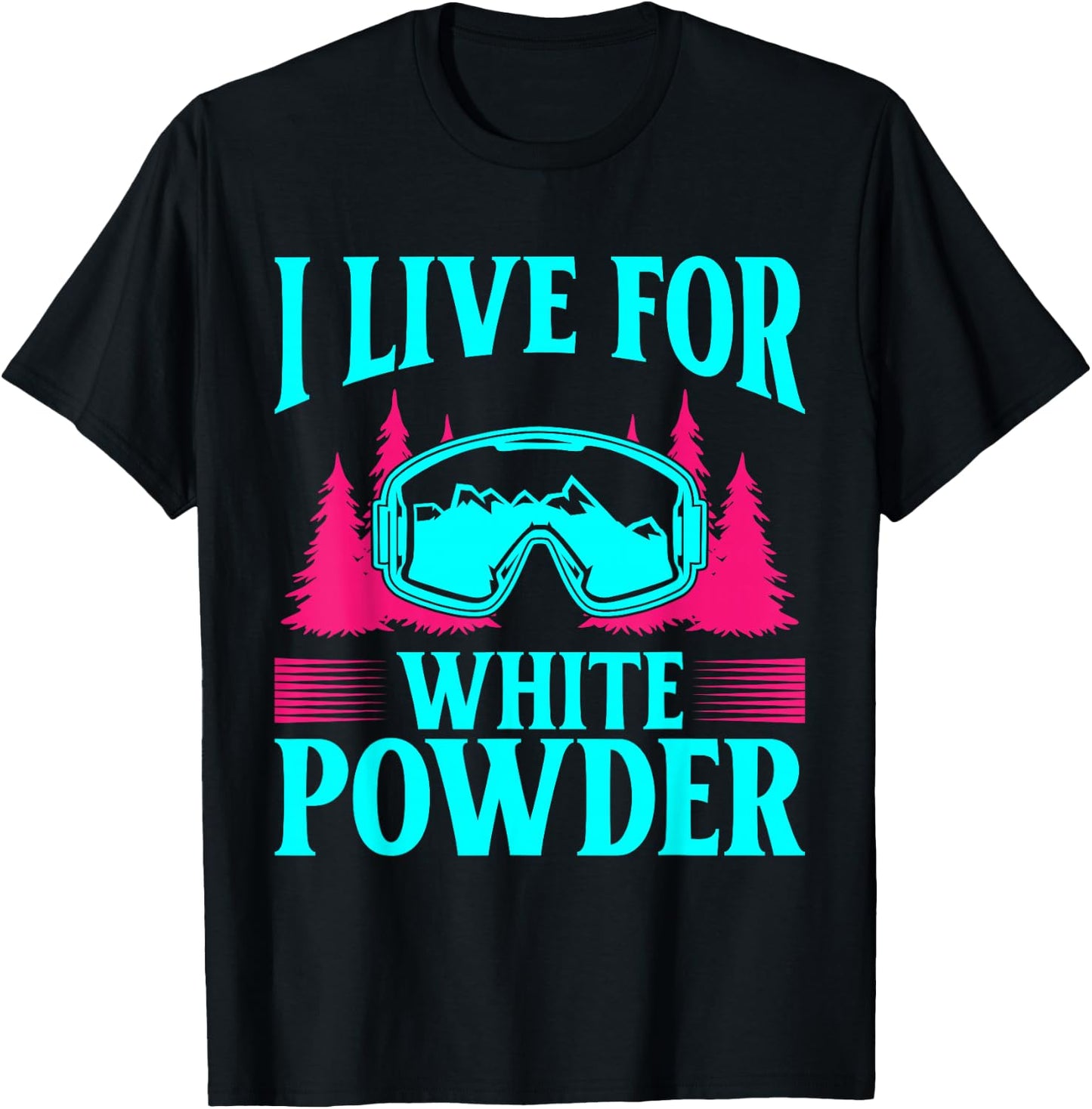 Ski 90s 80s Ski Outfit Retro Skiing T-Shirt - T-Shirt | Black