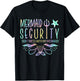 Mermaid Security Don't Mess With My Mermaid Tie Dye Merfolk T-Shirt - T-Shirt | Black