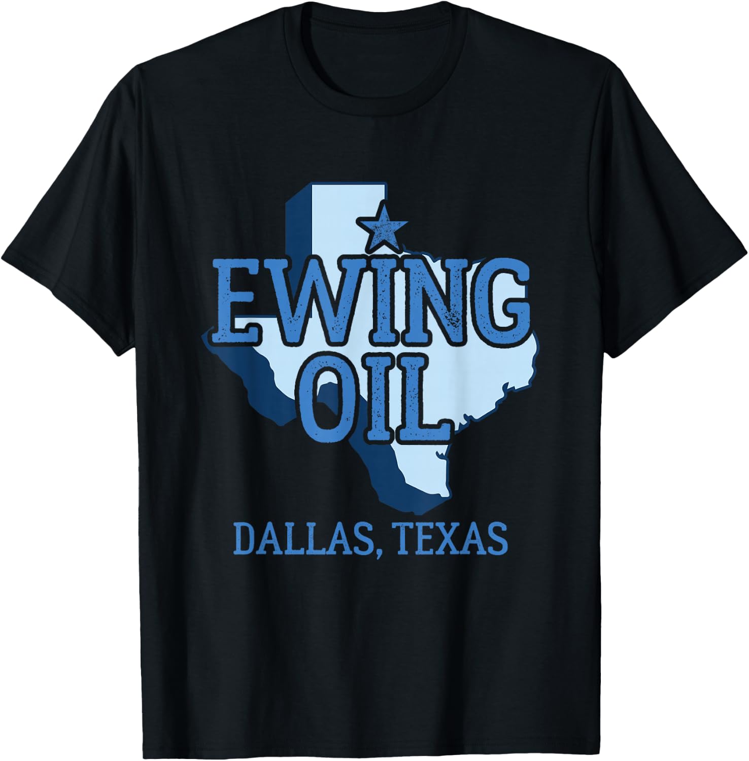 Ewing Oil T-Shirt - T-Shirt | Black