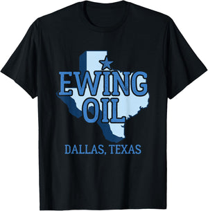 Ewing Oil T-Shirt - T-Shirt | Black