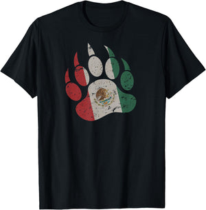Mexican Bear Paw - Gay Bear T-Shirt - T-Shirt | Black