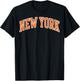 New York Vintage Design Men Women Kids T-Shirt - T-Shirt | Black