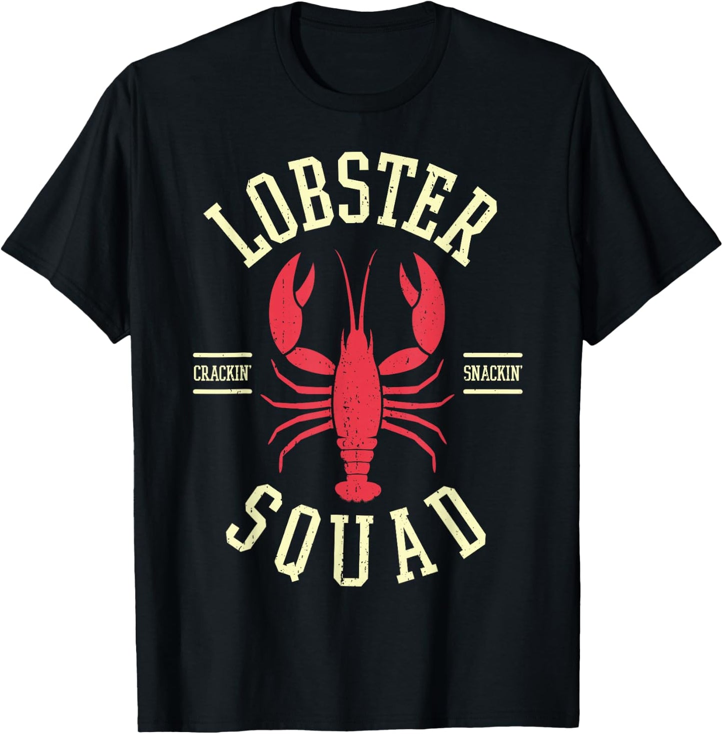 Lobster Squad Lobster Festival I Lobster Enthusiasts T-Shirt - T-Shirt | Black