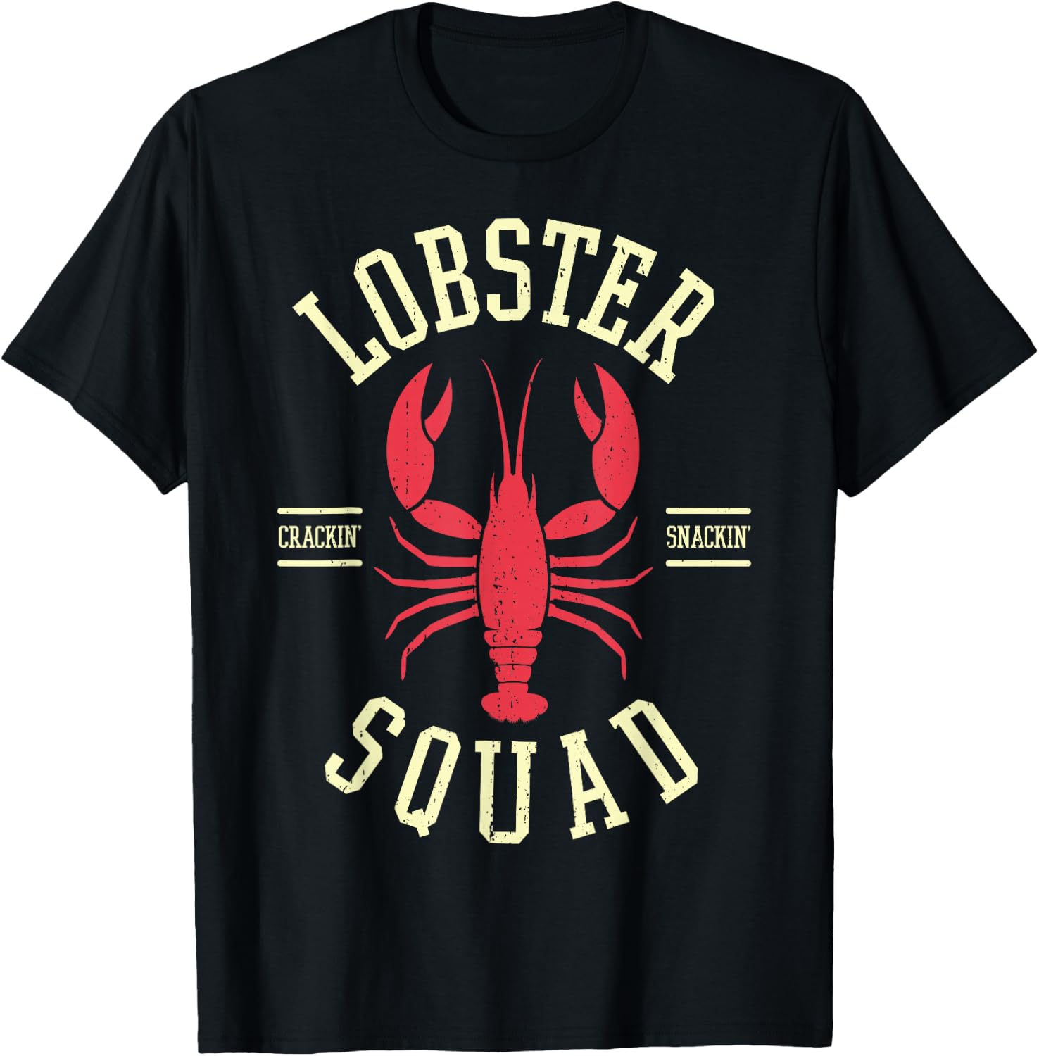 Lobster Squad Lobster Festival I Lobster Enthusiasts T-Shirt - T-Shirt | Black