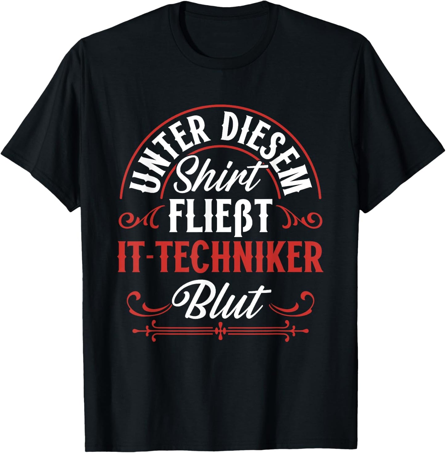 Pc Techniker Unter diesem Shirt It-Techniker T-Shirt - T-Shirt | Black