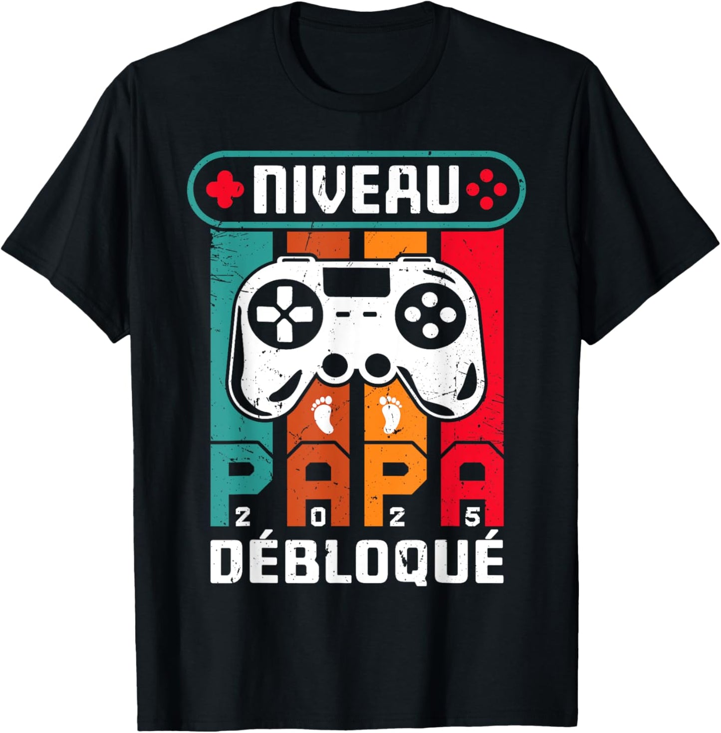 Dad Gamer Announces Pregnancy To Husband Future Dad Geek 2025 , Black, S T-Shirt - T-Shirt | Black