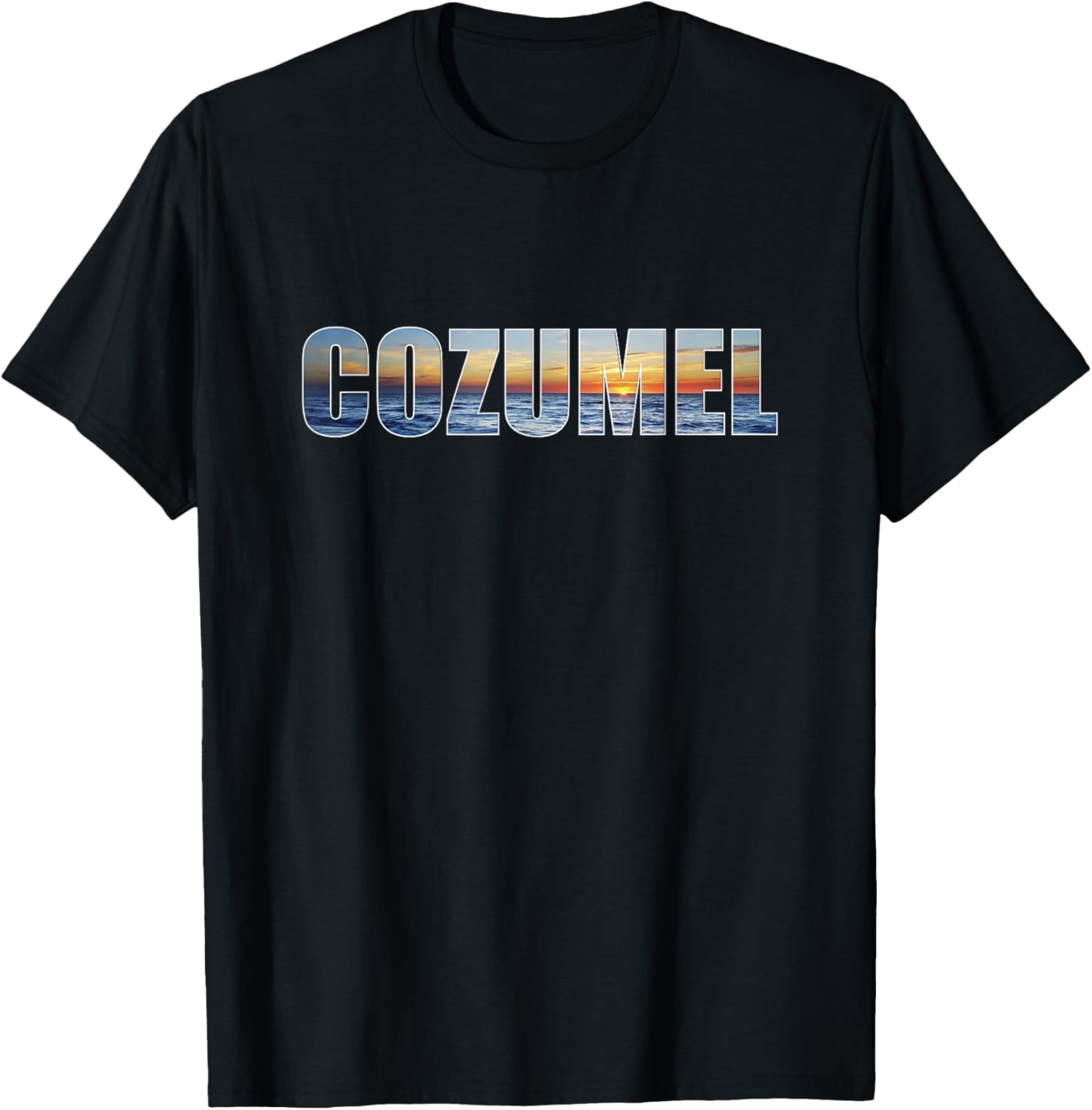 Cozumel Mexico Souvenir T-Shirt - T-Shirt | Black