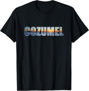Cozumel Mexico Souvenir T-Shirt - T-Shirt | Black