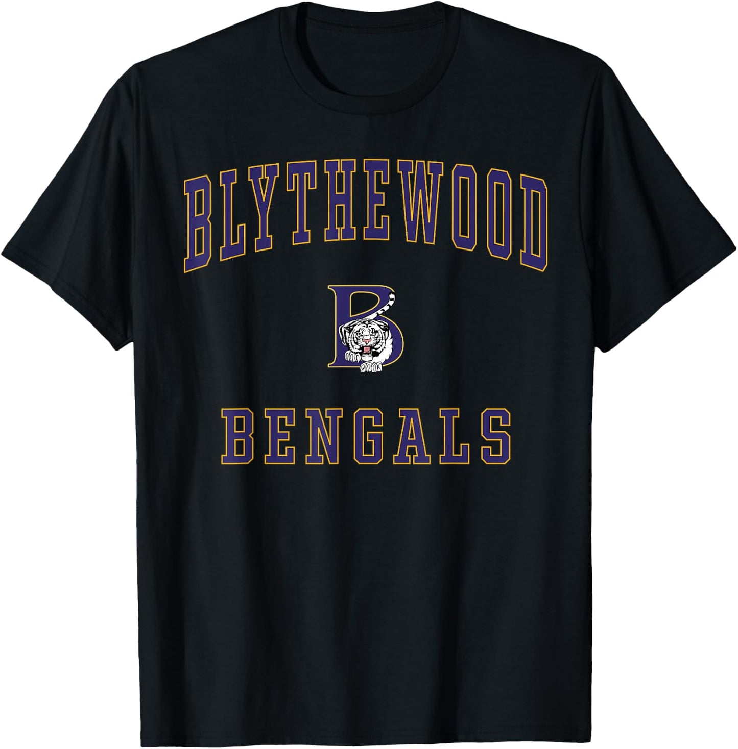 Blythewood High School Bengals T-Shirt - T-Shirt | Black