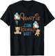 Auntie Can Bearly Wait Bear Gender Neutral Boy Baby Shower T-Shirt - T-Shirt | Black