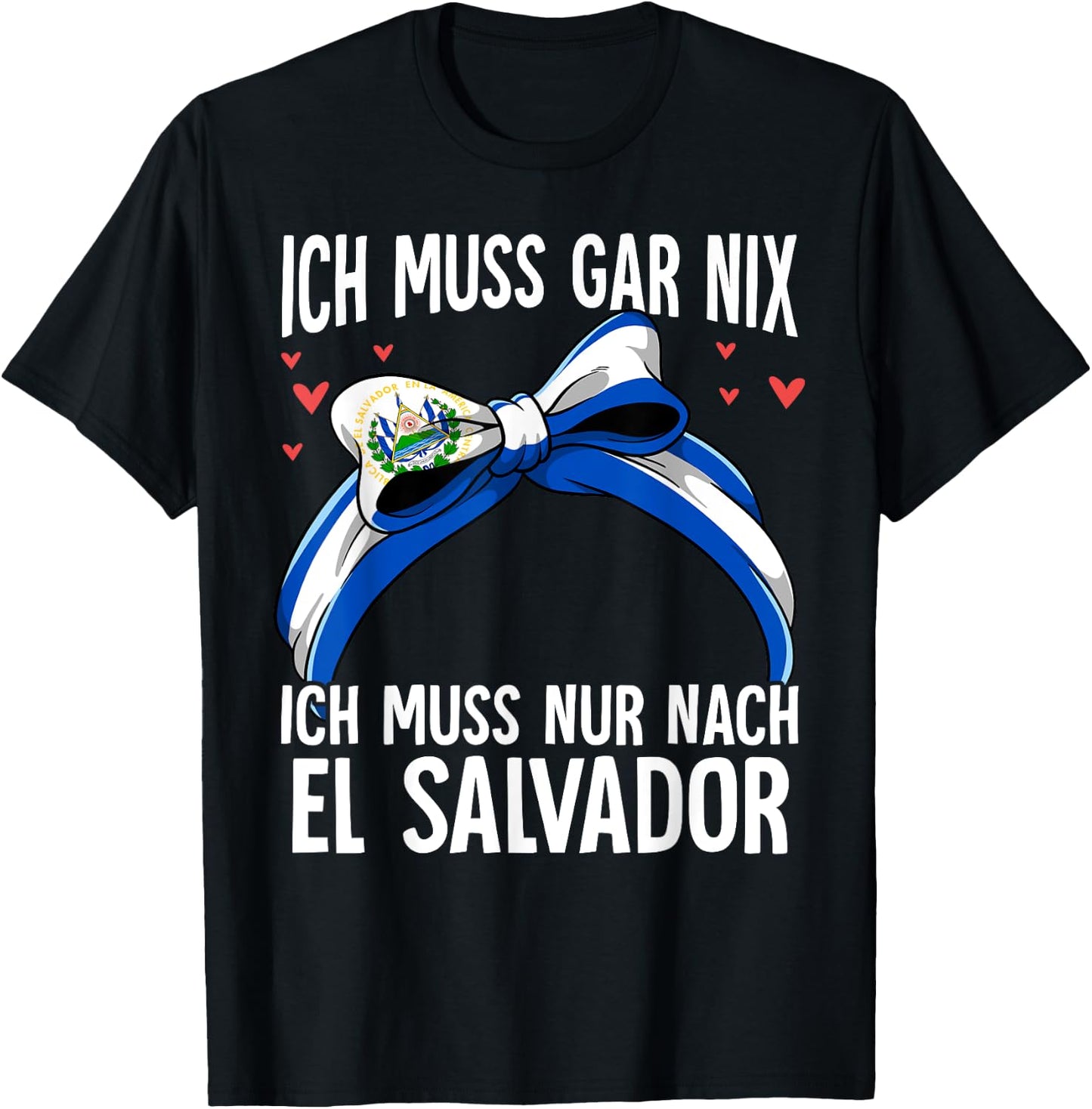 El Salvador T-Shirt - T-Shirt | Black