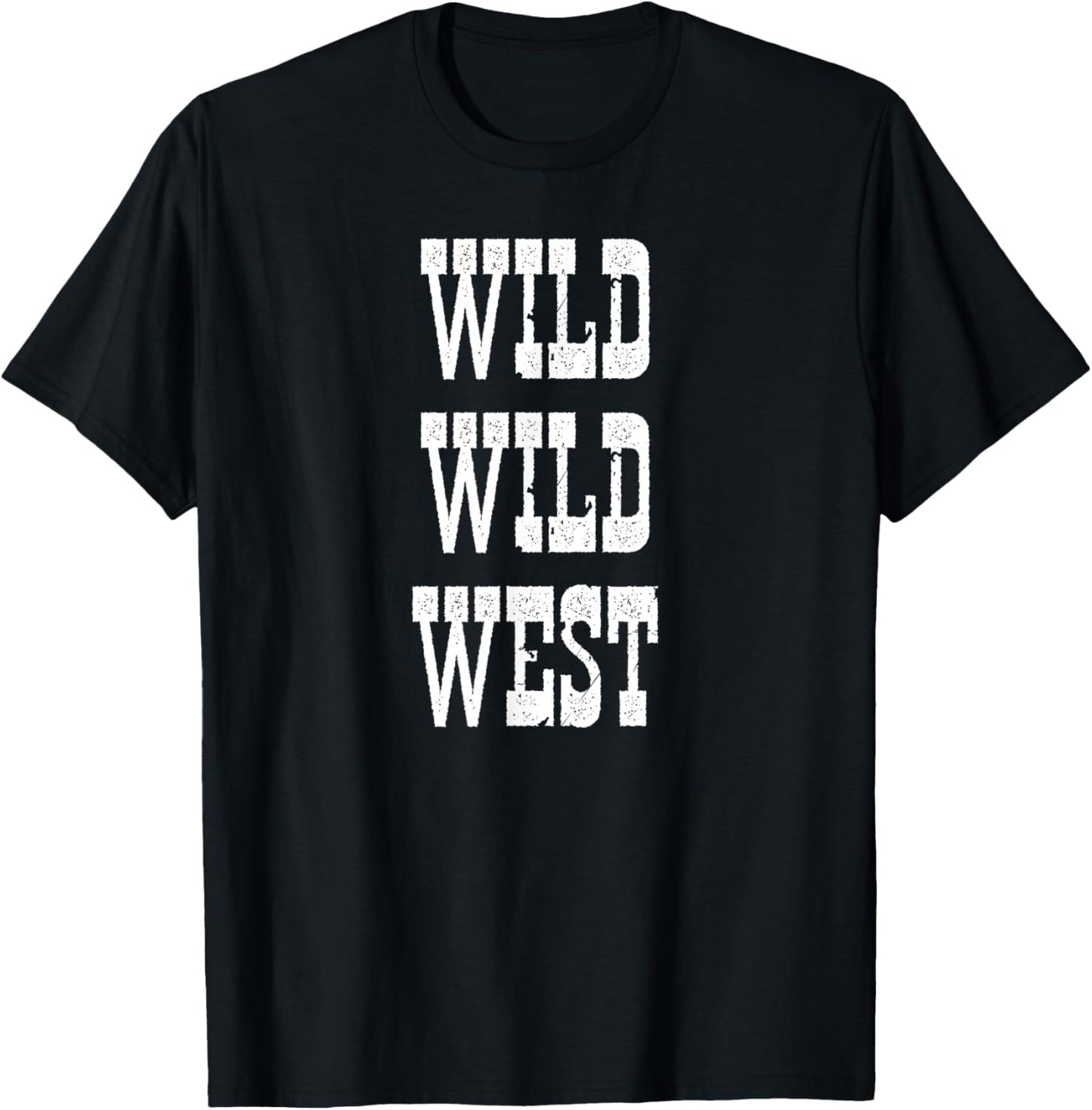 Wild Wild West Shirt T-Shirt - T-Shirt | Black