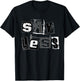 Black Say Less Black on Black Graphic T-Shirt - T-Shirt | Black
