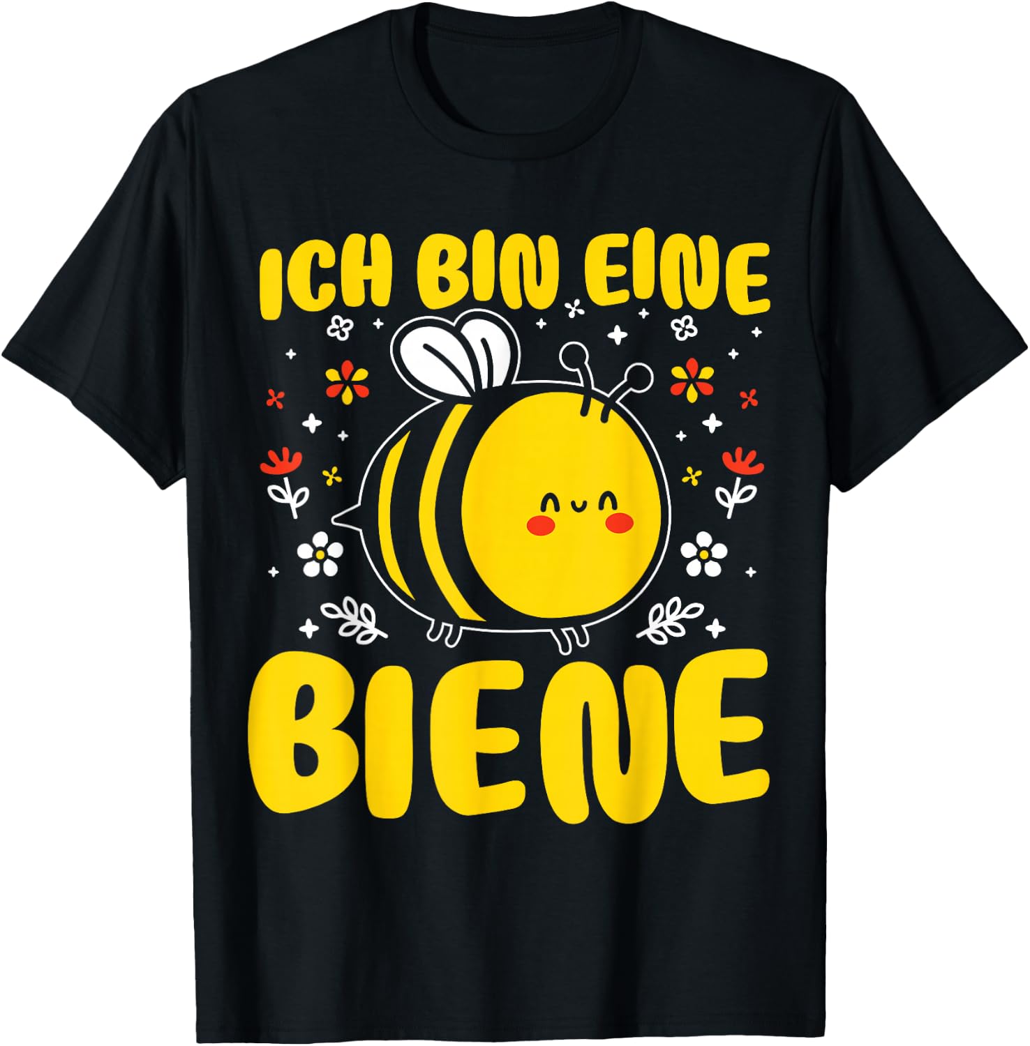 Funny Bee Costume for Carnival Children's Girls' , black T-Shirt - T-Shirt | Black