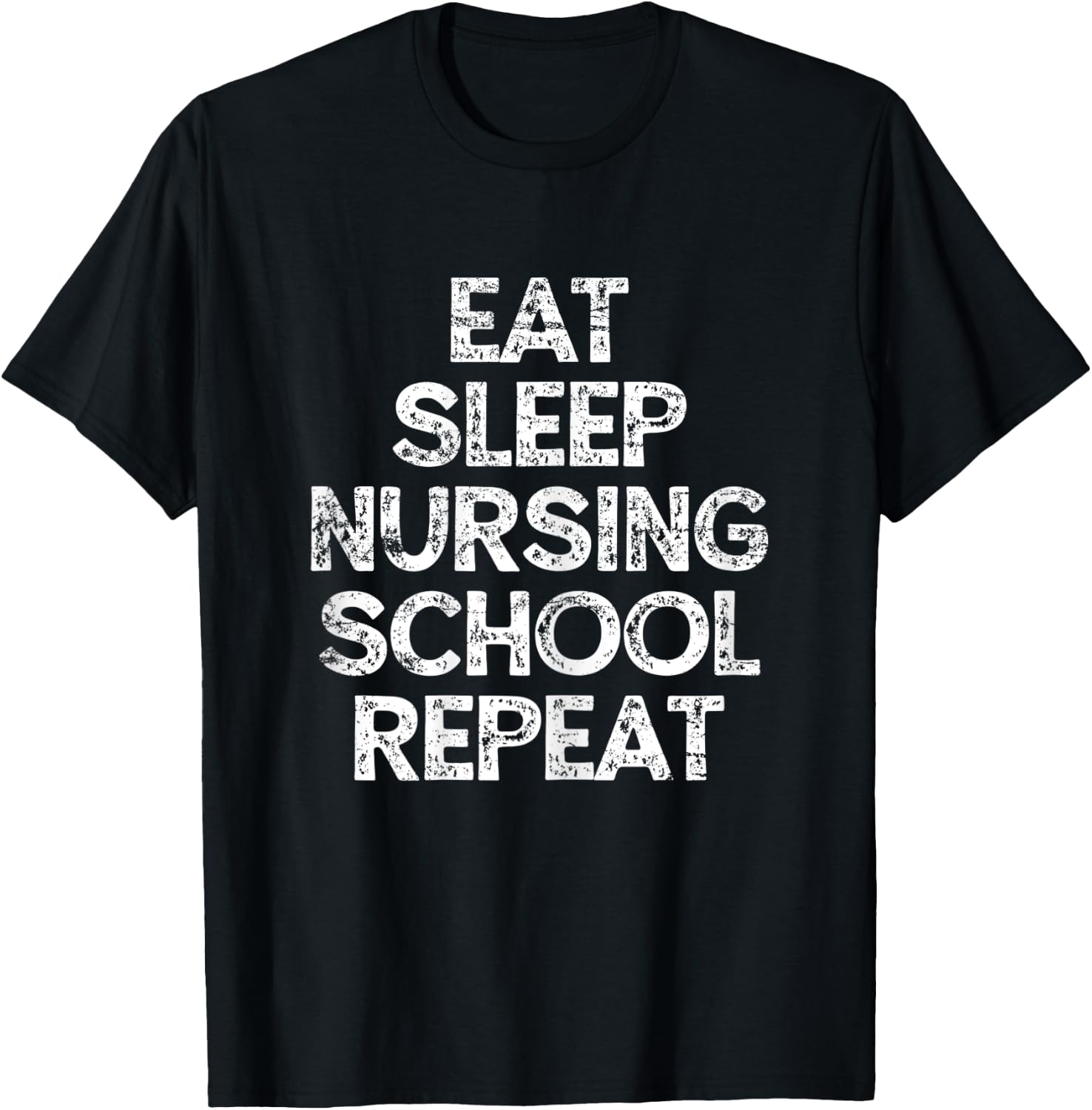 Nursing School Future Nurse Student T-Shirt - T-Shirt | Black