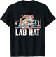Lab Rat Scientist Loves Medical Technologist Lab Technician T-Shirt - T-Shirt | Black