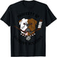 Retro Bulldog Property of Sudbury Bulldogs Classic Vintage Cartoon - Grey, Small T-Shirt - T-Shirt | Black