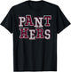 Panthers School Spirit Maroon Panther Pride Mascot Panthers T-Shirt - T-Shirt | Black