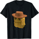 Chicken Nugget Cowboy Meme T-Shirt - T-Shirt | Black