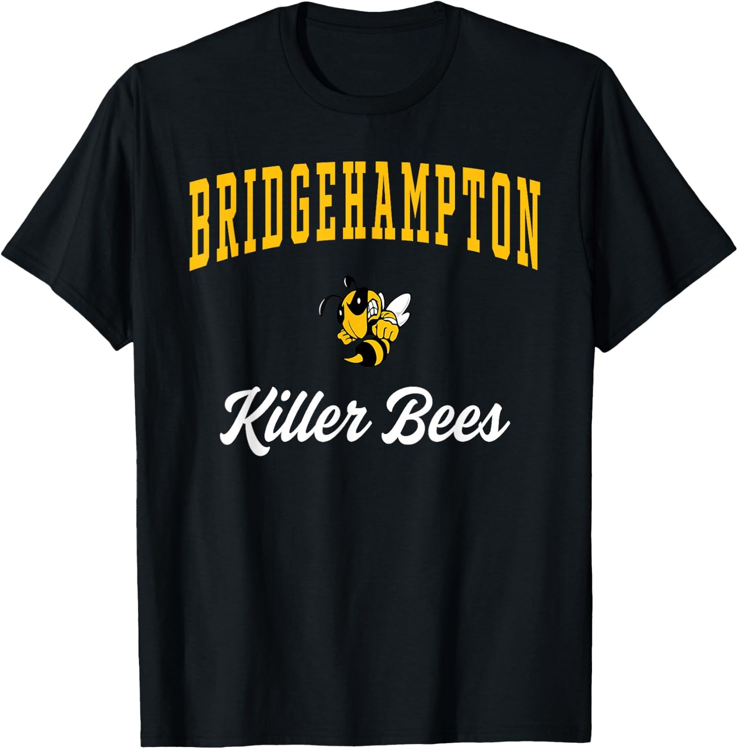 Bridgehampton High School Killer Bees T-Shirt - T-Shirt | Black