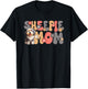 Old English Sheepdog Groovy World's Best Sheepie Mom T-Shirt - T-Shirt | Black