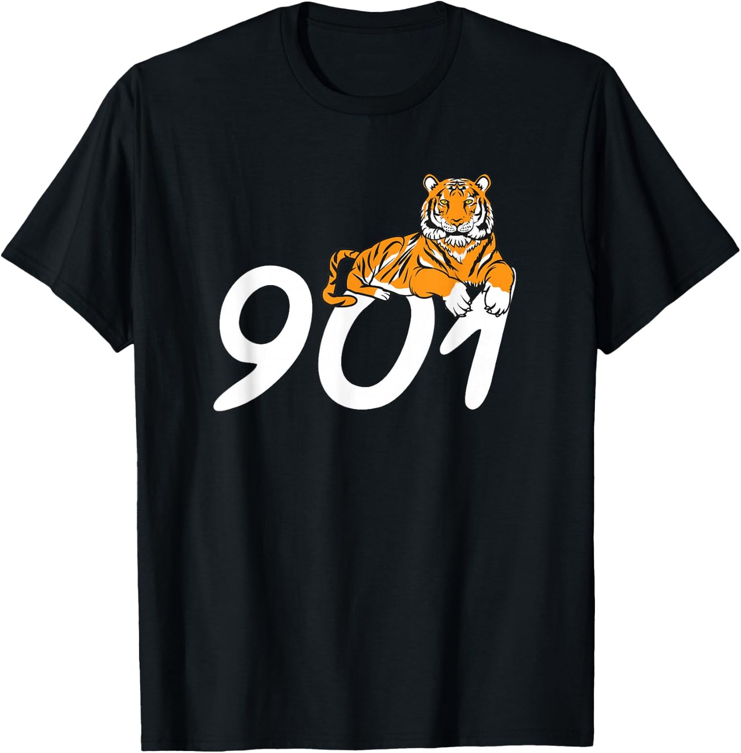 901 Memphis City Tennessee Design Gift T-Shirt - T-Shirt | Black