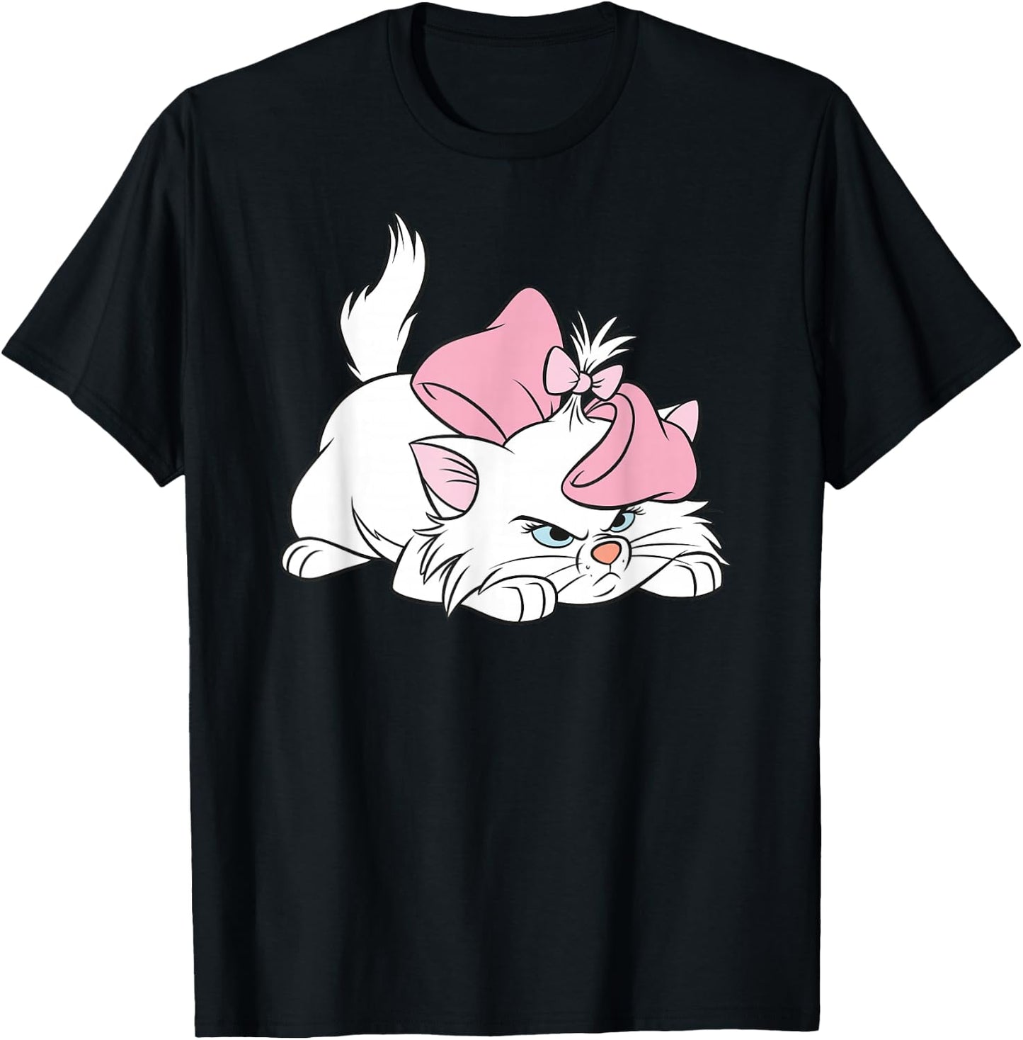 Aristocats Evil Kitten , Black, S T-Shirt - T-Shirt | Black