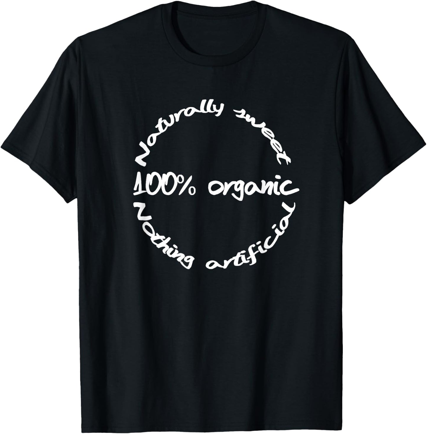 Funny Organics T Shirt For Organic Food Lovers T-Shirt - T-Shirt | Black