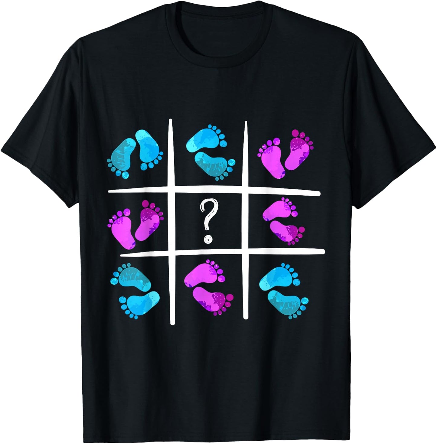 Gender Reveal für Jungen oder Mädchen – lustiges Geschlecht offenbart T-Shirt - T-Shirt | Black