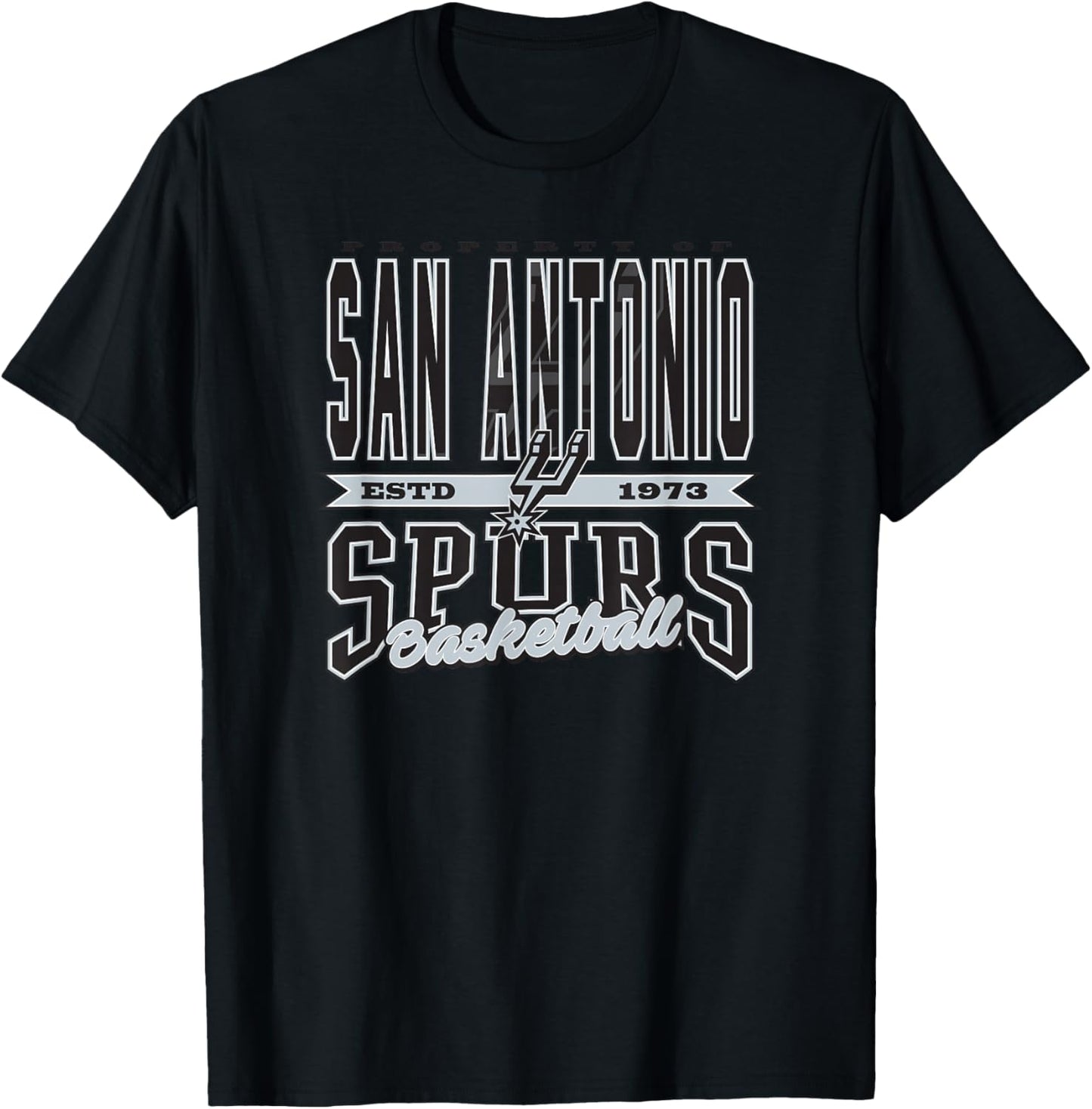 NBA San Antonio Spurs Action Non-Stop T-Shirt - T-Shirt | Black