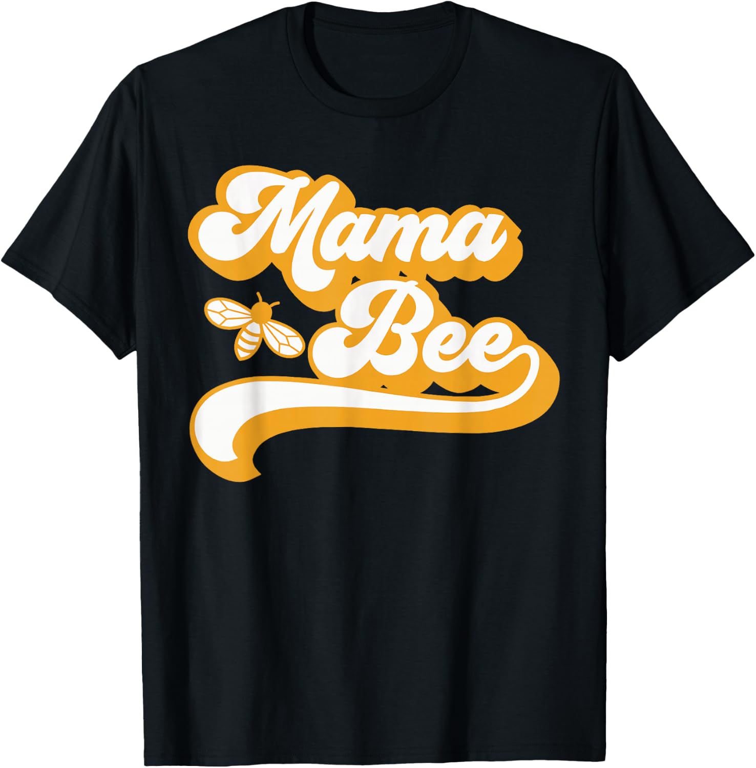 Mama Bee Shirt Family Bee Shirts First Bee Day Outfits T-Shirt - T-Shirt | Black