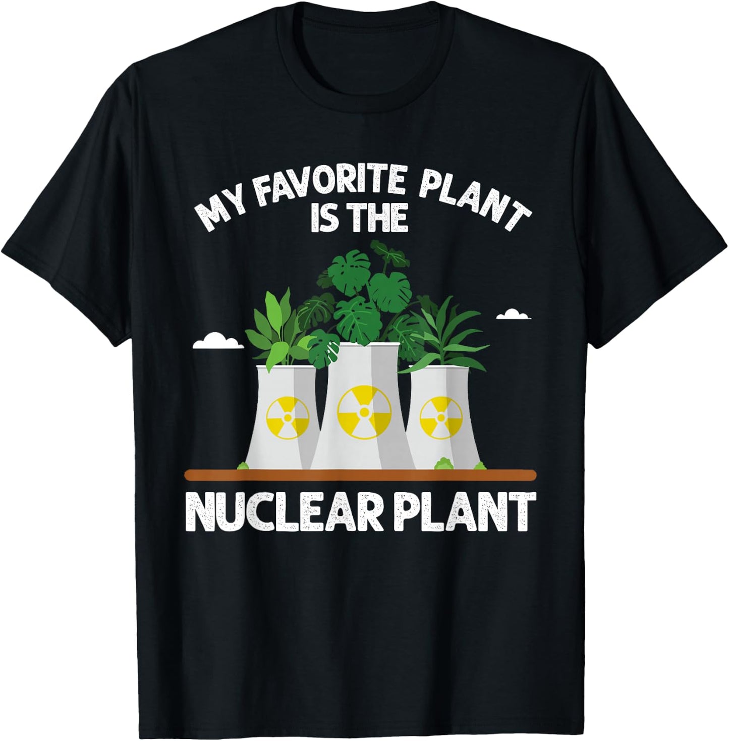Funny Nuclear Plant Design Women Nuclear Engineering T-Shirt - T-Shirt | Black