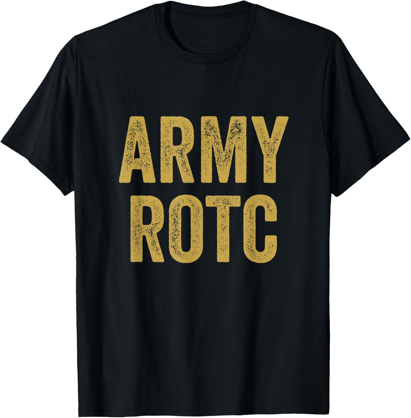 Military ROTC Simple US ROTC T-Shirt - T-Shirt | Black