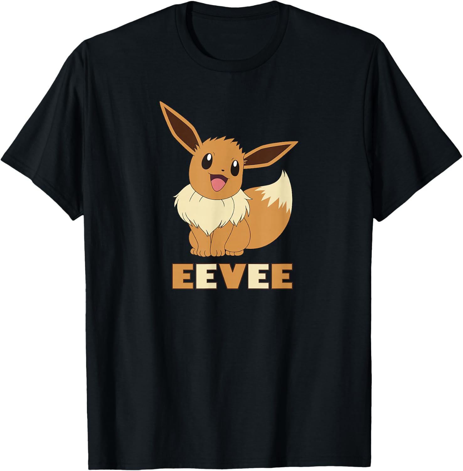 Pokémon - Eevee T-Shirt - T-Shirt | Black