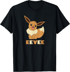 Pokémon - Eevee T-Shirt - T-Shirt | Black