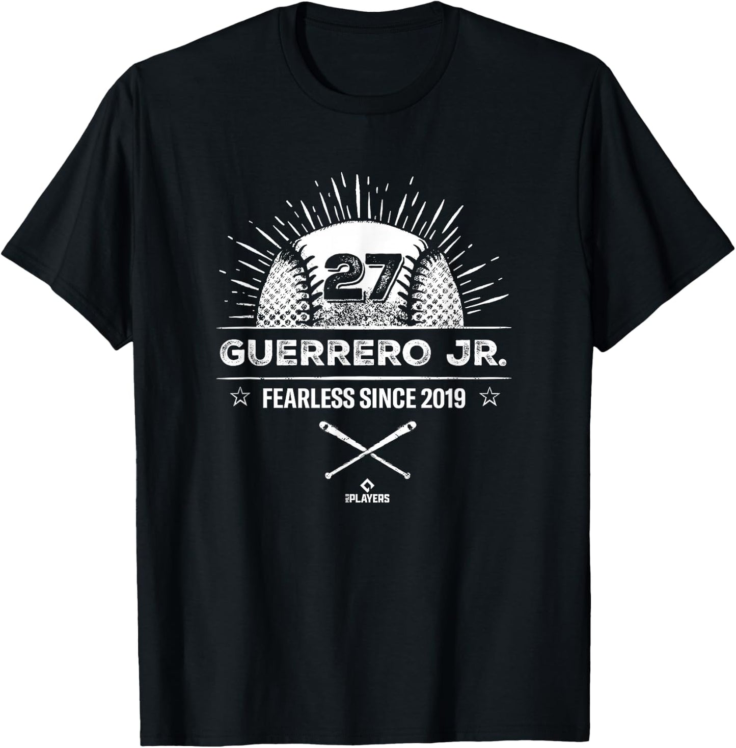 Vladimir Guerrero, Jr. Fearless T-Shirt - T-Shirt | Black