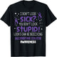 I don't Look Sick- Ulcerative Colitis Awareness Supporter T-Shirt - T-Shirt | Black
