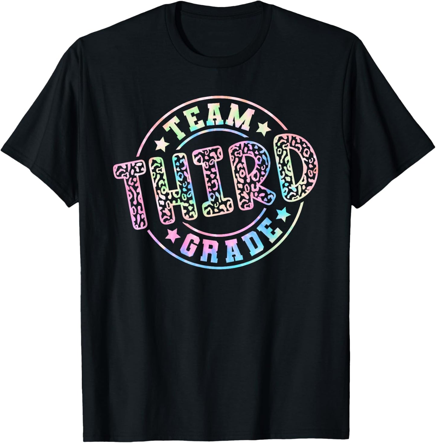 Team Third Grade Teacher Student Back to School 3rd Grade T-Shirt - T-Shirt | Black