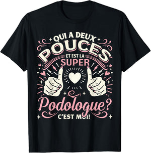 A Super Podiatrist Gift Podiatrist Woman , Black, S T-Shirt - T-Shirt | Black