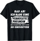 Lustig Herren Spruch Hau Ab Ich Habe Eine Verrückte Freundin T-Shirt - T-Shirt | Black