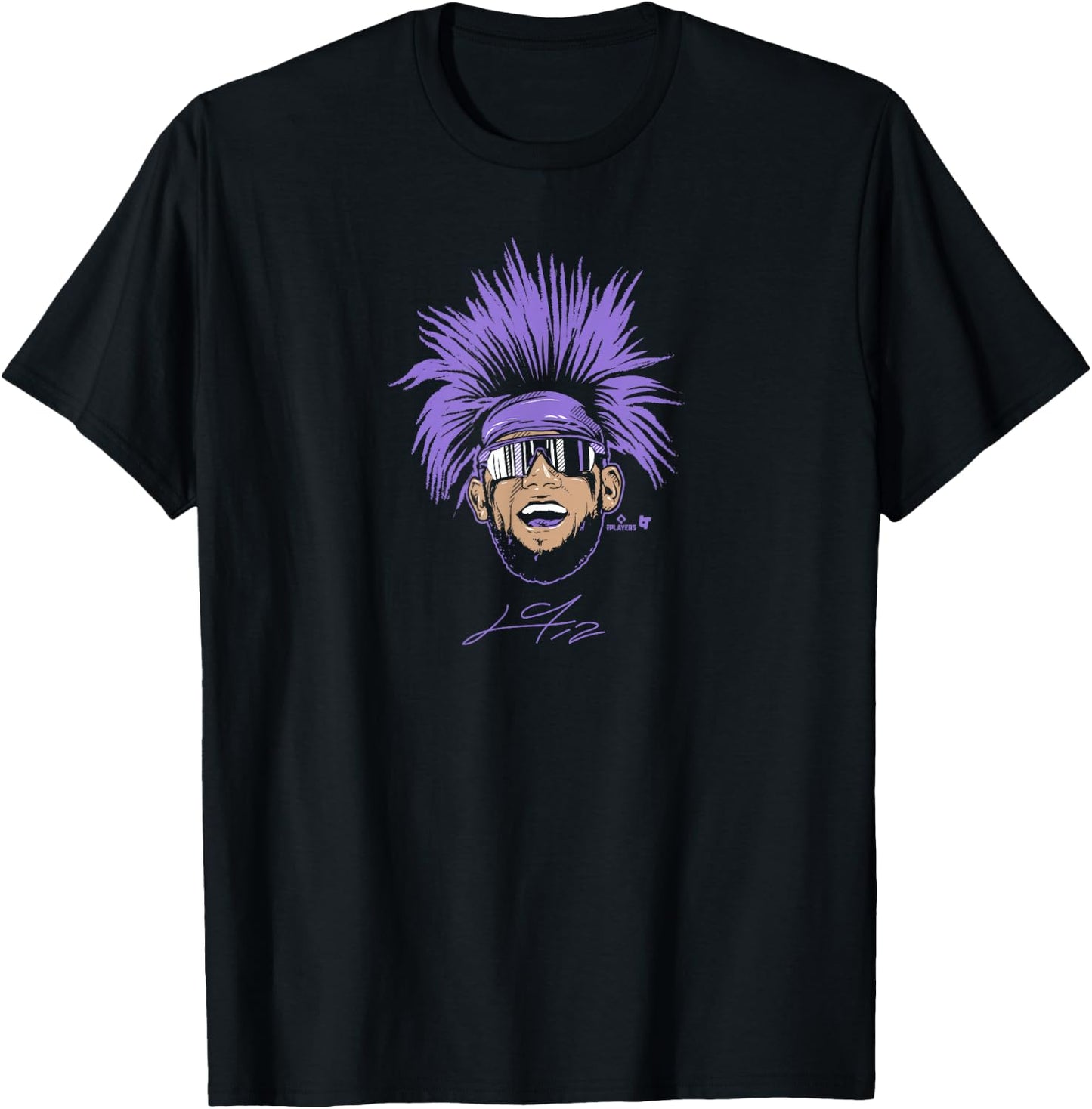 Lourdes Gurriel Jr. - Swag Head - Arizona Baseball T-Shirt - T-Shirt | Black