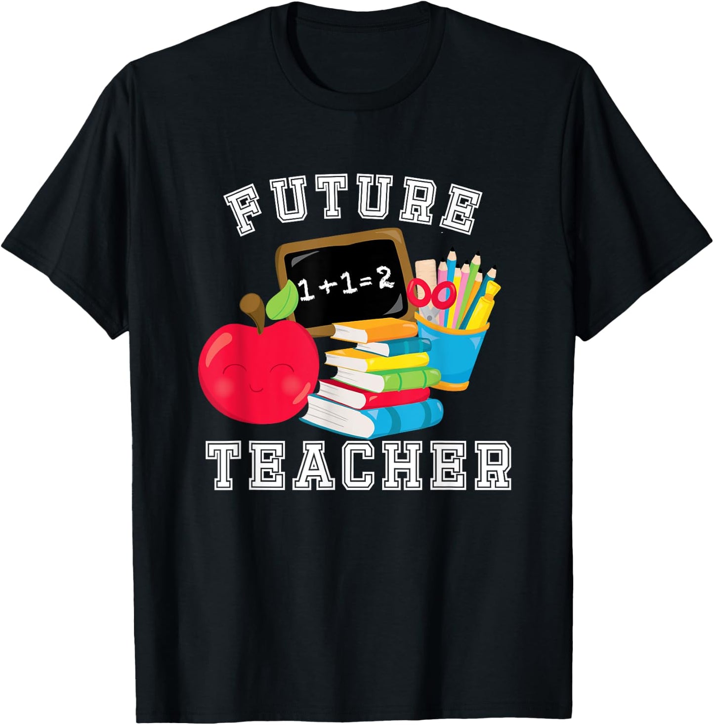 Future Teacher Costume for Adults and Kids T-Shirt - T-Shirt | Black