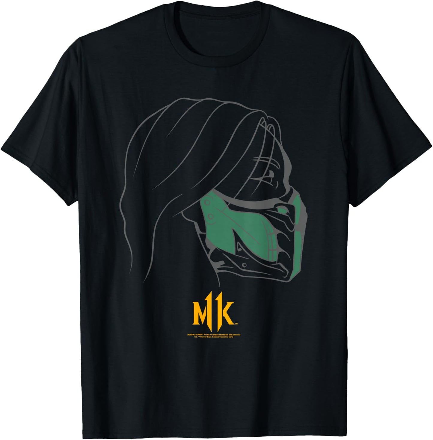 Mortal Kombat 11 Jade T-Shirt - T-Shirt | Black
