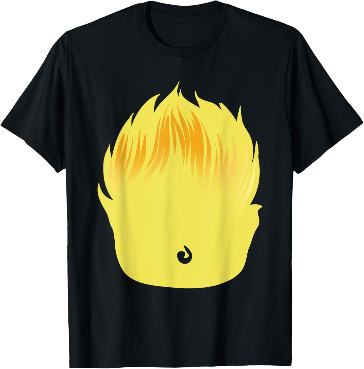 Halloween Fox Lion Monkey Stomach Wild Animal Costume T-Shirt - T-Shirt | Black
