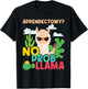 Appendectomy No Problem Llama - Appendix Recovery Surgery T-Shirt - T-Shirt | Black