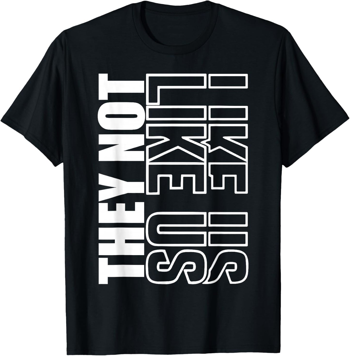 They Not Like Us Shirt, Not Like Us Shirt, They Not Like Us T-Shirt - T-Shirt | Black